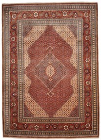 Tabriz Tappeto 370x270 (Iran) Annodato A Mano