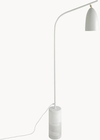 Lampada da terra orientabile con base effetto marmo Julieta