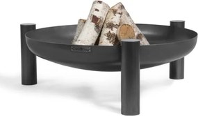 Barbecue Artigianale Con Braciere In Ferro E Griglia Sospesa Su Treppiede Palma 80 Cm Cook King