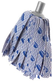 Testa di mocio blu e bianca Rivera - Addis