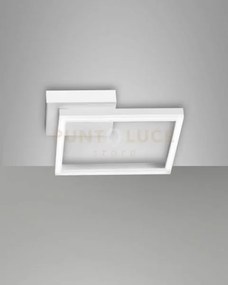 Bard applique bianca nw 1 luce a led 4000k - 22w - 2250 lm dimmerab...