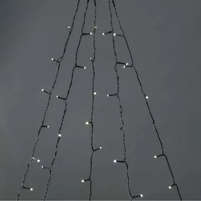 Nedis WIFILXT11W200 - Tenda di Natale LED 200xLED/8 funzioni 5x7m IP65 Wi-Fi Tuya