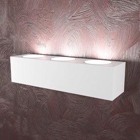 Applique Moderna Area Metallo Bianco Metallo 6 Luci Gx53