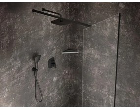 Ravak X07P569 - Doccetta con pulsante nera