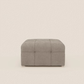 Mosaic pouf e modulo in bouclé - 96x77 cm design capitonné in tessuto smacchiabile T21
