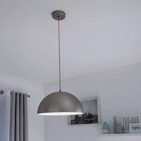 Lampadario Industriale Cedar grigio E27 INSPIRE