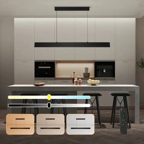 Brilagi - Lampadario a sospensione con filo LED dimmerabile SLIMLINE LED/40W/230V 3000-6000K nero + +TC