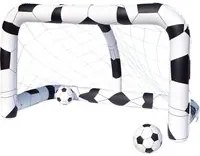 Porta Gioco Calcio Gonfiabile 52058 con 2 Palloni 213X122X137 Cm Bestway