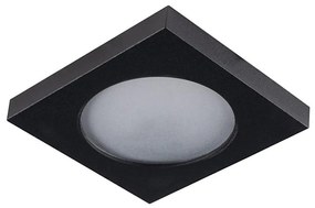 Kanlux 33120 - Lampada da bagno da incasso FLINI 10W IP44 nera