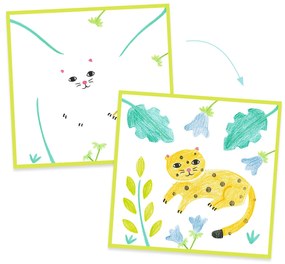 Gioco d'arte - 3 stencil, 1 immagine