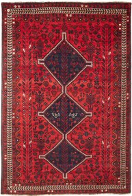 Shiraz Tappeto 300x210 Rosso (Iran) Annodato A Mano