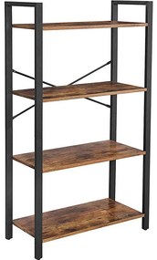 Libreria NAVARO marrone/nera