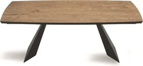 Tavolo fisso 200 cm con piano in Rovere Crudo GILMOUR