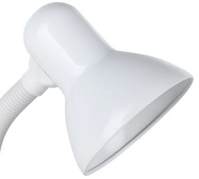EGLO 9229 - Lampada da tavolo BASIC 1xE27/40W bianco