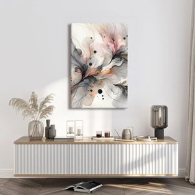 Quadro su tela – Dinamica in toni delicati