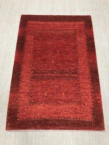 Loribaft Tappeto 160 x 110 Rosso (Iran) Annodato A Mano
