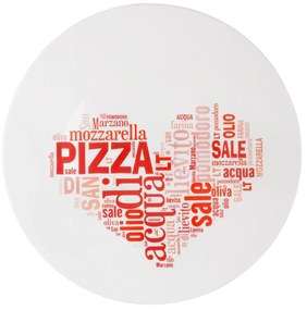 Piatto I love Pizza per pizza, 33 cm