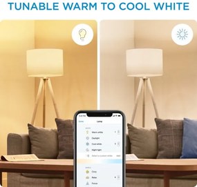 SET 2x Lampadina LED dimmerabile C37 E14/4,9W/230V 2700-6500K CRI 90 Wi-Fi - WiZ