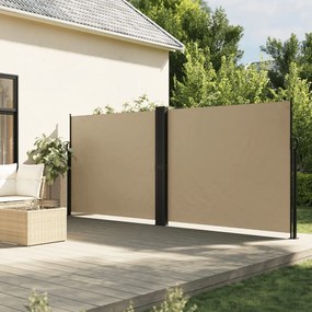 Tenda Da Sole Laterale Retrattile Beige 180x1000 Cm /
