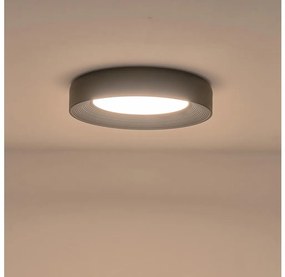 Plafoniera LED LED/40W/230V 3000K nero diametro 50 cm
