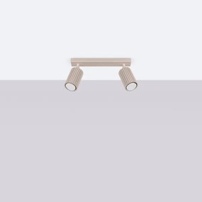 Brilagi - Faretto CRESTO 2xGU10/10W/230V taupe