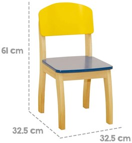 Sedia per bambini gialla – Roba