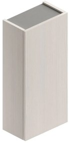 Pensile bagno Jnka legno larice bianco in truciolare SENSEA, 1 anta apertura da destra e sinistra P 20 x L 35 x H 75 cm
