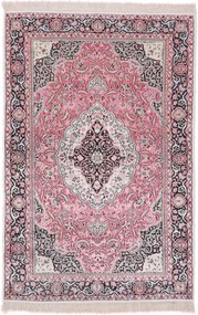 Cashmere Silk Tappeto 190 x 130 (Indian) Annodato A Mano