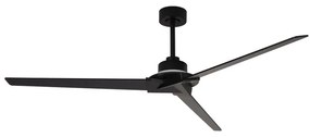 Ventilatore da soffitto Brisa nero, Ø 175 cm, CCT, dimmerabile, MANTRA IP44