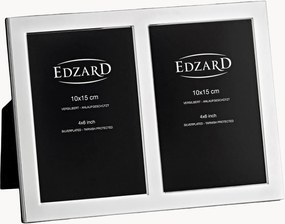 Cornice portafoto doppia placcata in argento Salerno