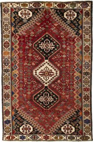 Shiraz Tappeto persiano 260 x 170 Rosso (Iran) Annodato A Mano