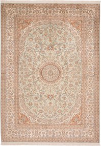 Cashmere Silk Tappeto orientale 250x180 (Indian) Annodato A Mano