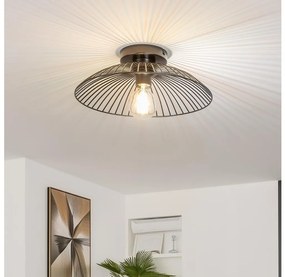 Brilagi - Lampadario LED da soffitto CERIA WIRE 1xE27/40W/230V Ø 38 cm nero