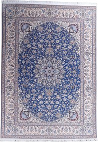 Nain Tappeto persiano 370 x 260 (Iran) Annodato A Mano