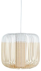 Bamboo Lampada a Sospensionem Bianco - Forestier