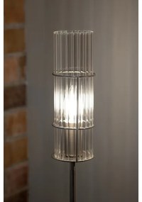 Markslöjd 108558 - Lampada da tavolo TUBO 1xE14/40W/230V 65 cm cromo lucido/clear