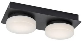 Rabalux 75002 - Lampada LED da soffitto bagno ATTICHUS 2x5,5W IP44