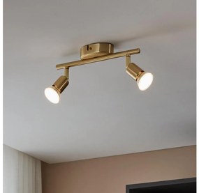 Eglo 33185 - Faretto LED BUZZ-LED 2xGU10/2,8W/230V 3000K oro