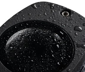 Kanlux 38884 - Applique da esterno ZEVI 1xGU10/10W/230V IP54 nero