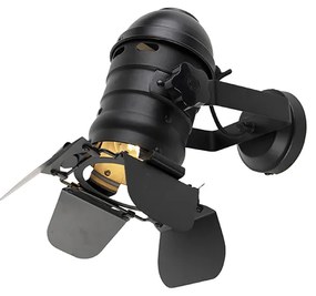 Faretto da studio intelligente nero orientabile e inclinabile con Wi-Fi A60 - Movie