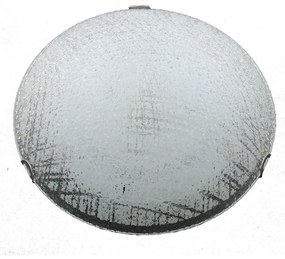 Plafoniera neoclassico Wave bianco IP20, 3XE27