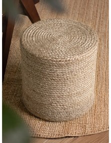 Poggiapiedi greige Jutta Greige – Hanse Home