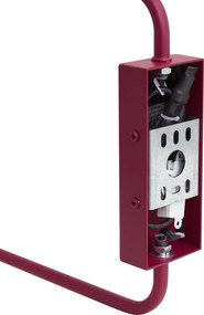Lampada da Parete Moderna Viola con Interno Dorato Orientabile 2 Luci - Lune