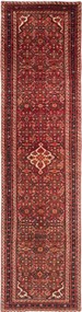 Hamedan Tappeto persiano 420x100 Rosso (Iran) Annodato A Mano