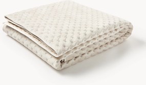 Copriletto trapuntato in velluto Riko