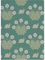 Little Greene Tapete Burges Snail - Ocean