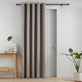 Tenda oscurante/termoisolante grigia alla porta 168x213 cm Wilson – Catherine Lansfield