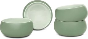 Ciotoline in set verdi in gres 4 pz 600 ml Aura Luma – Bonami Selection