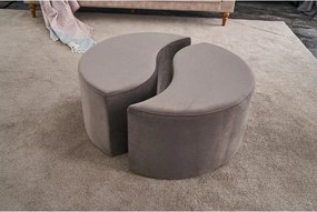 Sgabello grigio Alis - Artie