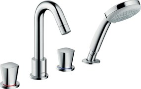 Gruppo Bordo Vasca 4 fori Senza Parte Incasso Cromo Hansgrohe Logis 71314000